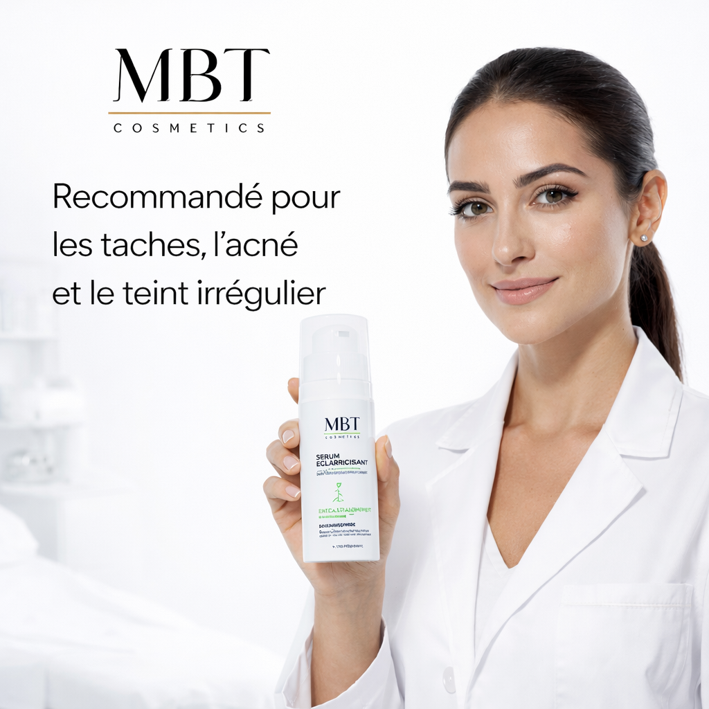 sérum éclaircissant anti imperfections, caviar vert - creme éclaircissante