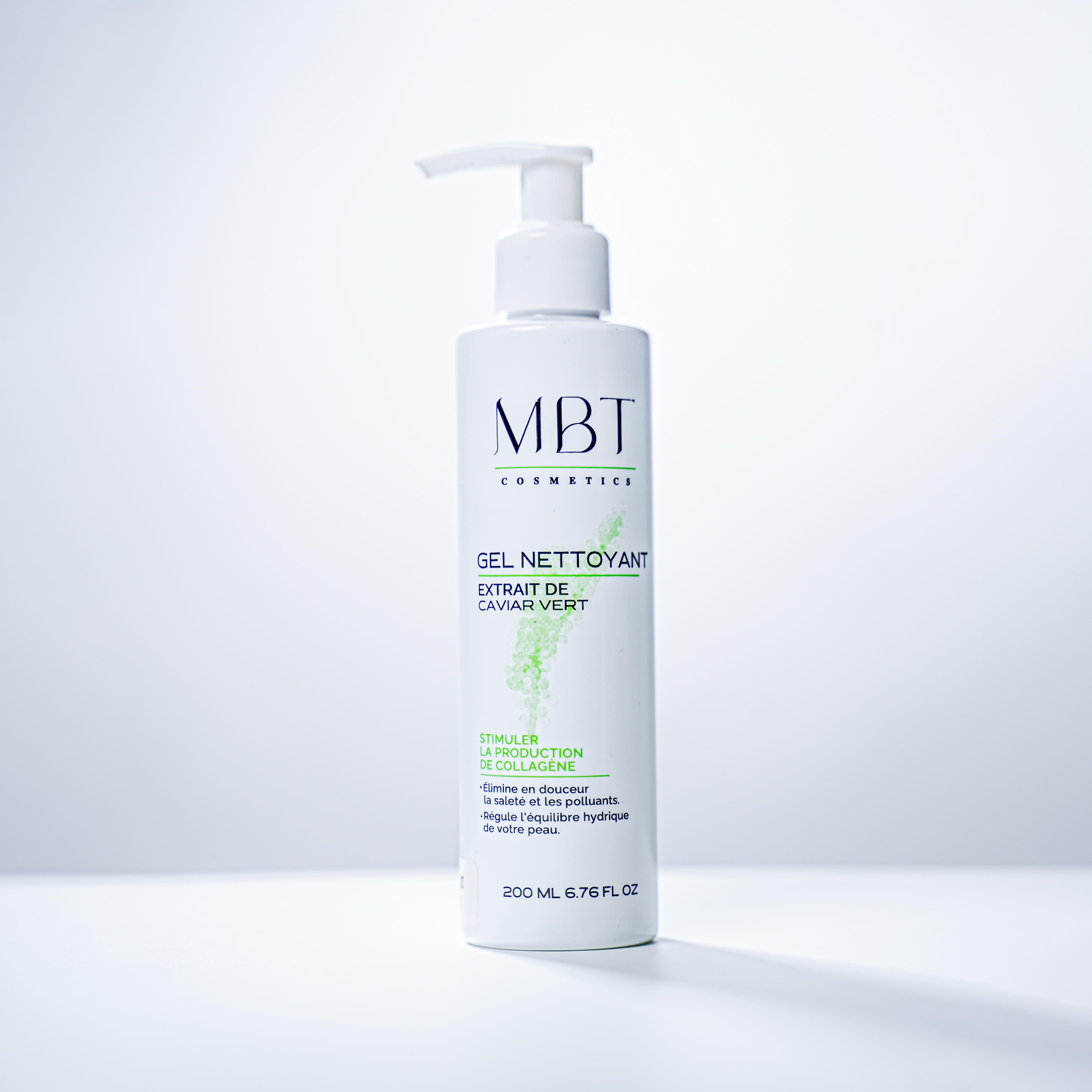 gel nettoyant - caviar vert - nettoyage doux sans irrité le peau